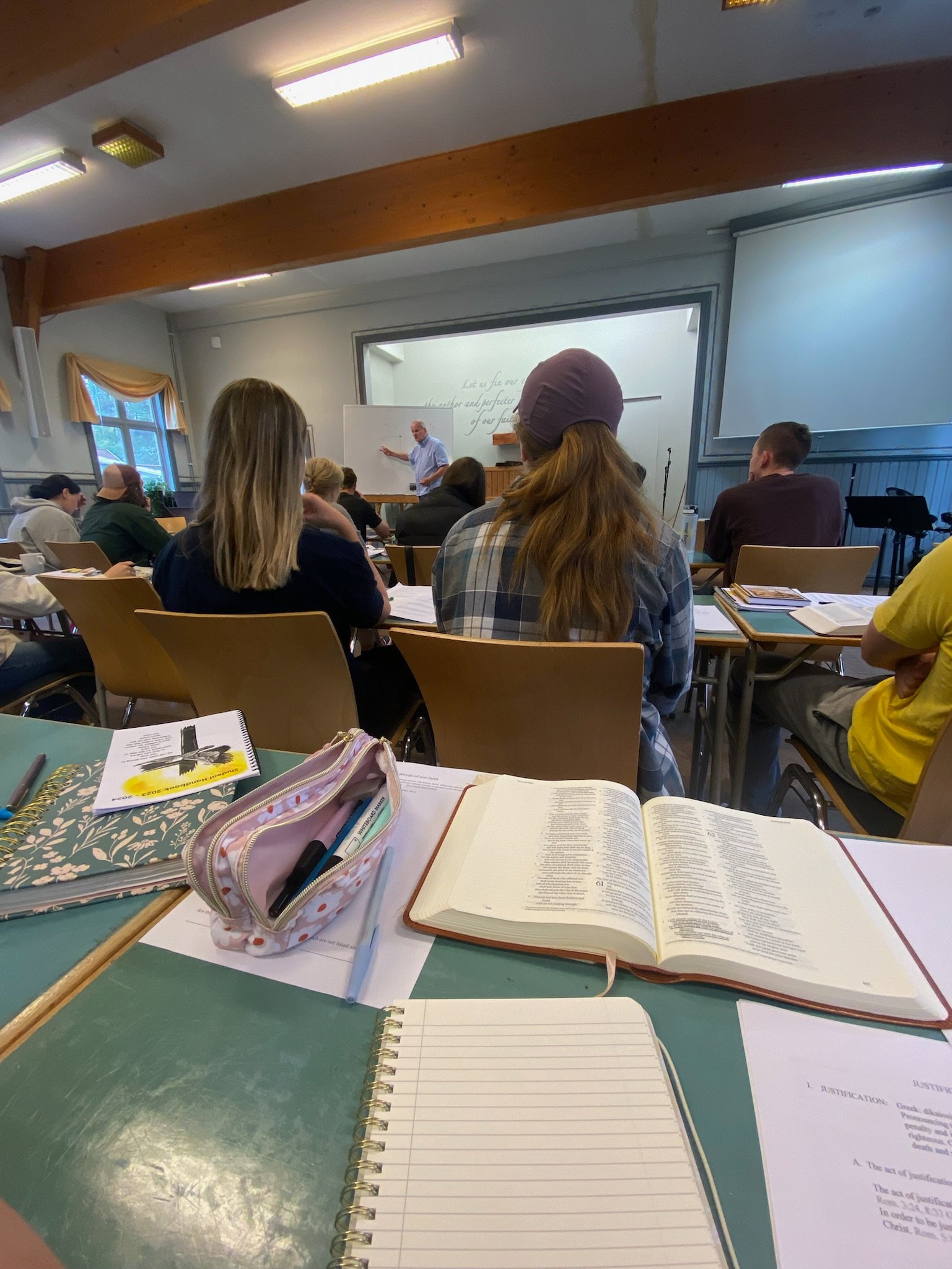 De lessen beginnen! (week 2/3)